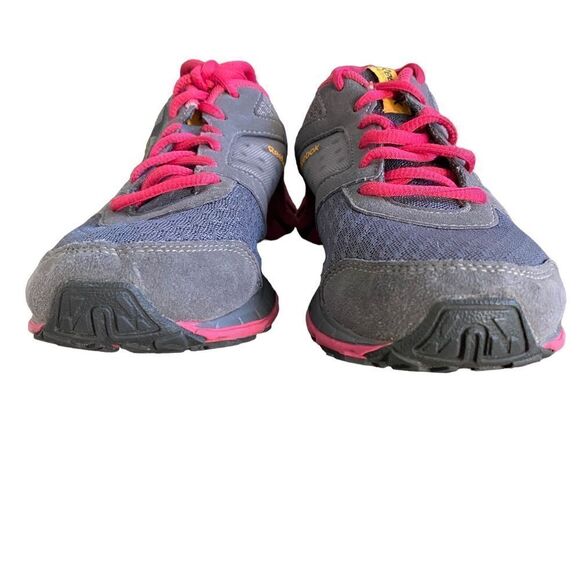 Women's Reebok Zig Tech Gray Pink Sneaker Athletic Shoe Size 6.5 - Picture 3 of 11